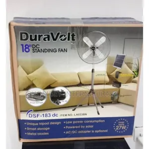 Duravolt 18" Ac/Dc Standing Fan