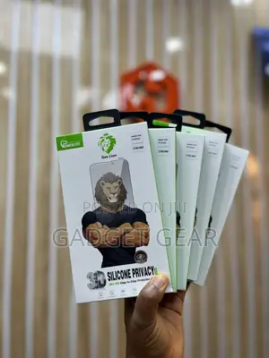 Green Lion 3d Silicone Privacy for iPhone 17 Series