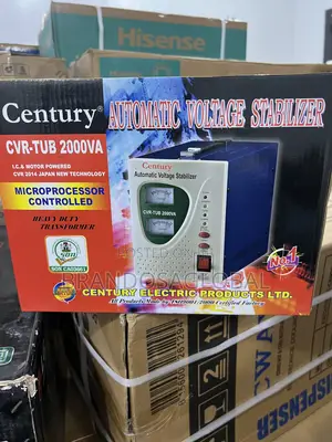 CVR-Tub2000va Century Floor Model | Voltage Safety