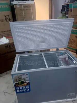 Brand New 2025 Nexus Nx-400g 400 Liters Deep Freezer – Silver