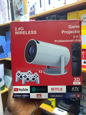 All in One 2-in-1 Wireless Game Gaming Android Projector