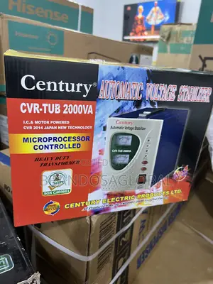 CVR-Tub2000va Century 2000w Stabilizer Floor Unit