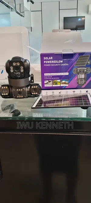 Solar Powererdlow Power Security Camera