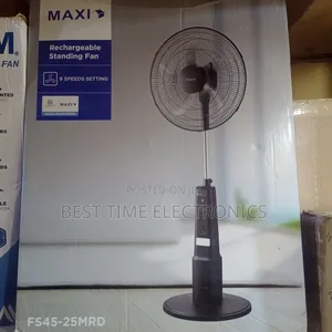 18" Maxi Rechargeable Stand Fan