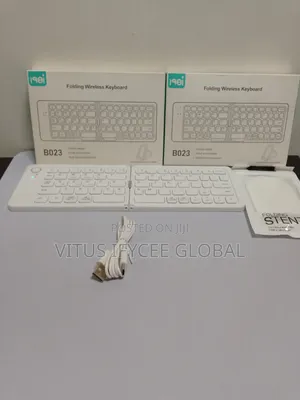 B023 Mini Rechargeable Foldable Bluetooth Keyboard
