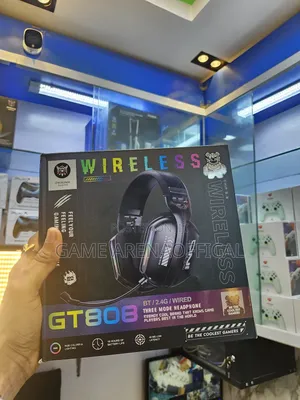 Gt808 Bt/2.4g/Wired Headset – 20mw Surround-Style Audio
