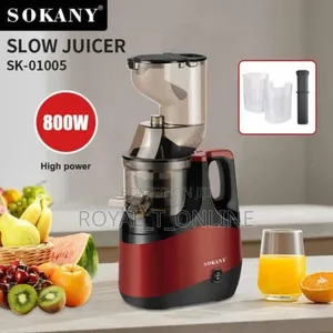 Sokany Slow Juicer in Abuja. Advanced Sokany Fruit Juicer