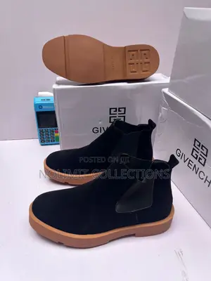 Givenchy Suede Chelsea Boots