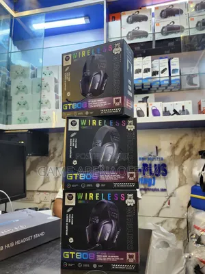 Gt808 Wireless Gaming Headset – 20mw Bass-Boost Drivers