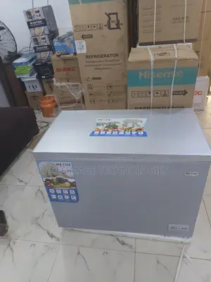 New Nexus 320l Chest Freezer - Blue Color, Lock Key Included
