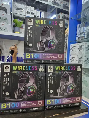 B100 Led Wireless Headset – 20mw Sound + Triple Connection