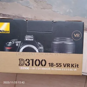 Nikon D3100 With Kit Lens 18--55mm