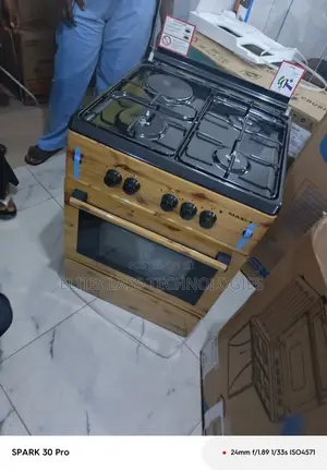 Maxi Daily-Use Gas Cooker With 3+1 Structure