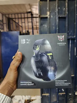 B2 Over-Ear Gaming Headset – 20mw Ultra-Clear Output