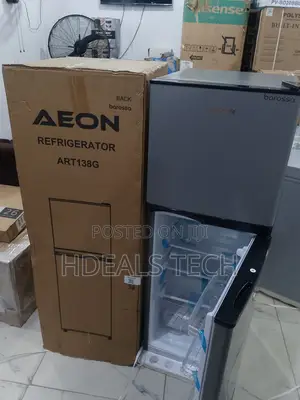 Office Mini Double Door Fridge - Aeon 138l