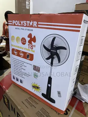 Polystar 18" PVKL-1878busb Fan | Dual-Power Support