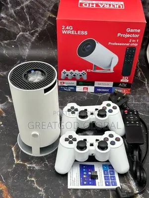 Ultra Hd High Dynamic Range (Hdr) 2.4g Wireless Game Projector: