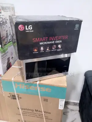 Brand New Lg 25l Smart Inverter Microwave Oven - Even Heating Fast D
