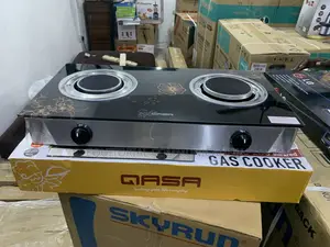 Qasa 2-Burner Infrared Gas Cooker for Home Outdoor Use
