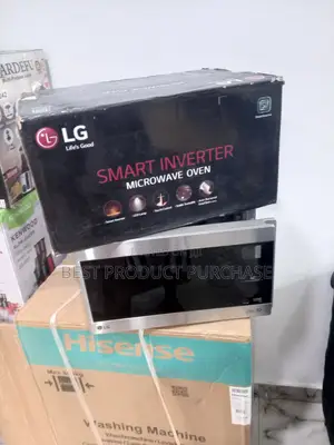 Lg 25l Smart Inverter Microwave - 10-Year Magnetron Warranty Incl
