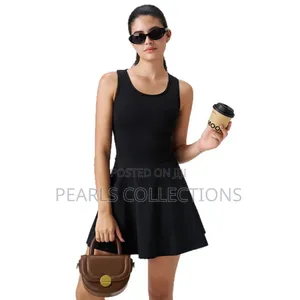 Black Flair Golf Club Dress for Ladies