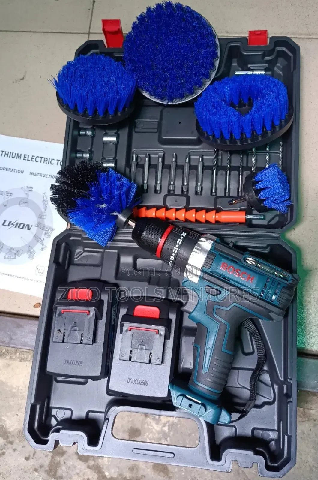 Bosch Cordless Drill Kit With Blush