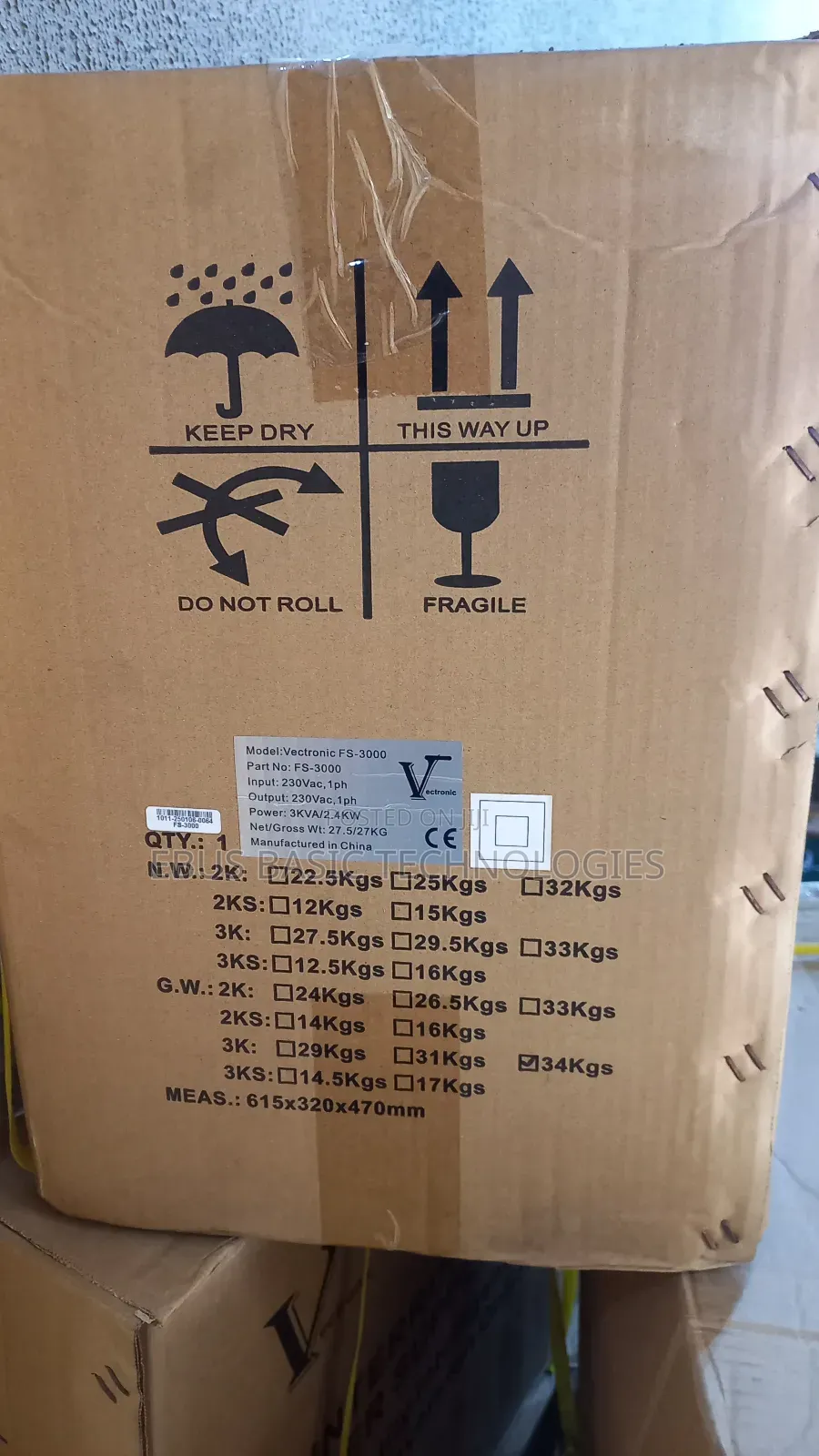 Vectronic 3kva Online Ups