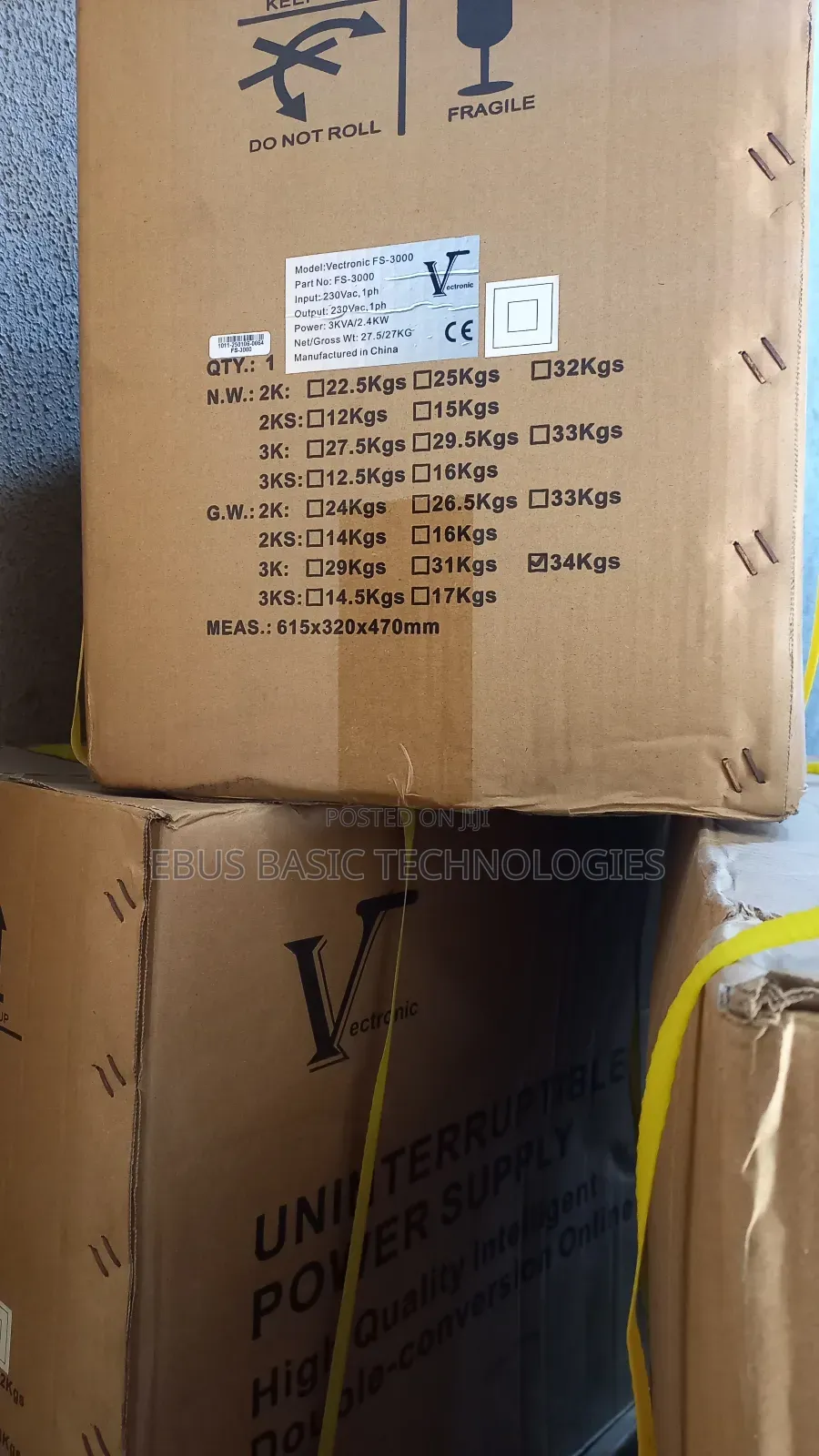 Vectronic 3kva Online Ups