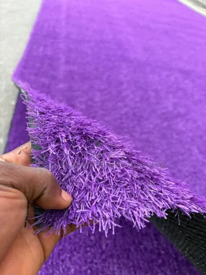 Purple Artificial Grass Carpet