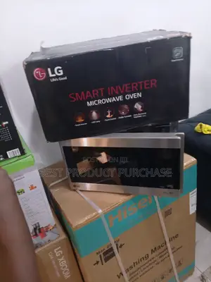 Powerful Lg Mh6595dis 25l Grill Inverter Microwave - Mirror Glass Door