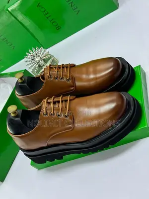 Bottega Veneta Men's Luxury Derby Shoes