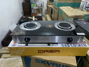 Qasa QGC-2bg Dual-Burner Stove With Infrared Technology