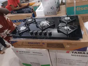 Brand New Polystar Pv-Hb5g5848 5 Burner Gas Cooker Top (Sealed)