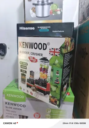 Kd-8855 Compact 3l Blender With Kenwood Crusher