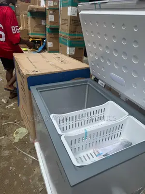 Skyrun 260liters Chest Freezer Bd-260a Grey Color