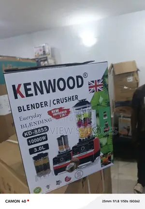 3l Kd-8855 Utility Blender Equipped With Kenwood Crusher