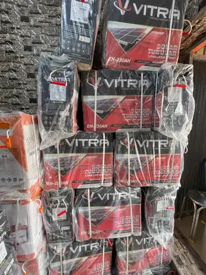 230ah 12v v Vitra Indian Solar Tubular Battery