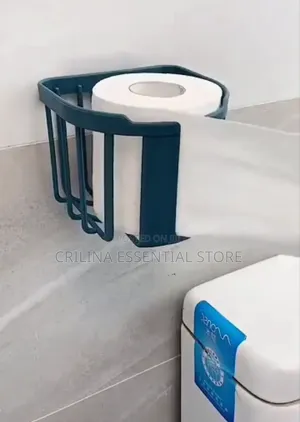 Wall Mount Tissue Paper Holder(Multipurpose Storage)