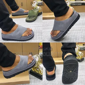 High Quality Men’S Ugg Slip-on Suede Comfort Slides
