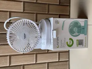 Fan ( Cafini Rechargeable Desktop Fan With Reading Lamp and Pen Case)
