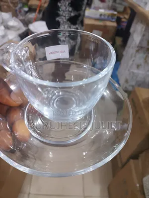 6 PCS Tea Cup and 6 PCS Saucer
