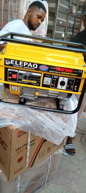 Original Elepaq Constant Generator 4.5 Kva 1kv% Copper Coin