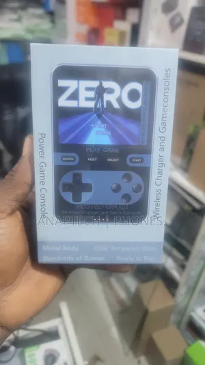 Power Game Console, Wireless Charger and Gameconsoles Play Game ,Metal