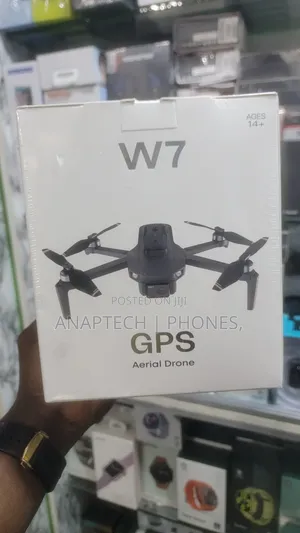 GPS W7 Max Aerial Drone Hd Camera 90 Adjustable Camera Way Points.