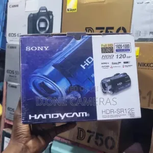 Sony HDR-Sr12e Hd Camcorder Build in 120gb Internal Memory