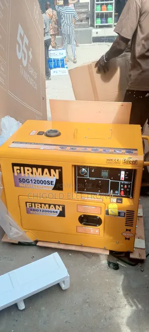 Original Firman Diesel Generator 12 Kva 100% Copper Coin