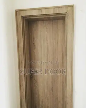 Solid HDF Swiss Door With Complete Frame Only