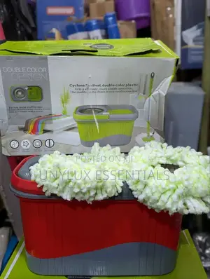 Stainless Steel Spin Mop and Bucket - 360 Degrees