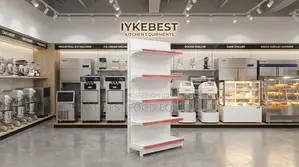 Single Sided Supermarket Shelves