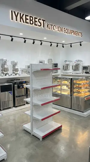 Double Sided Supermarket Shelves